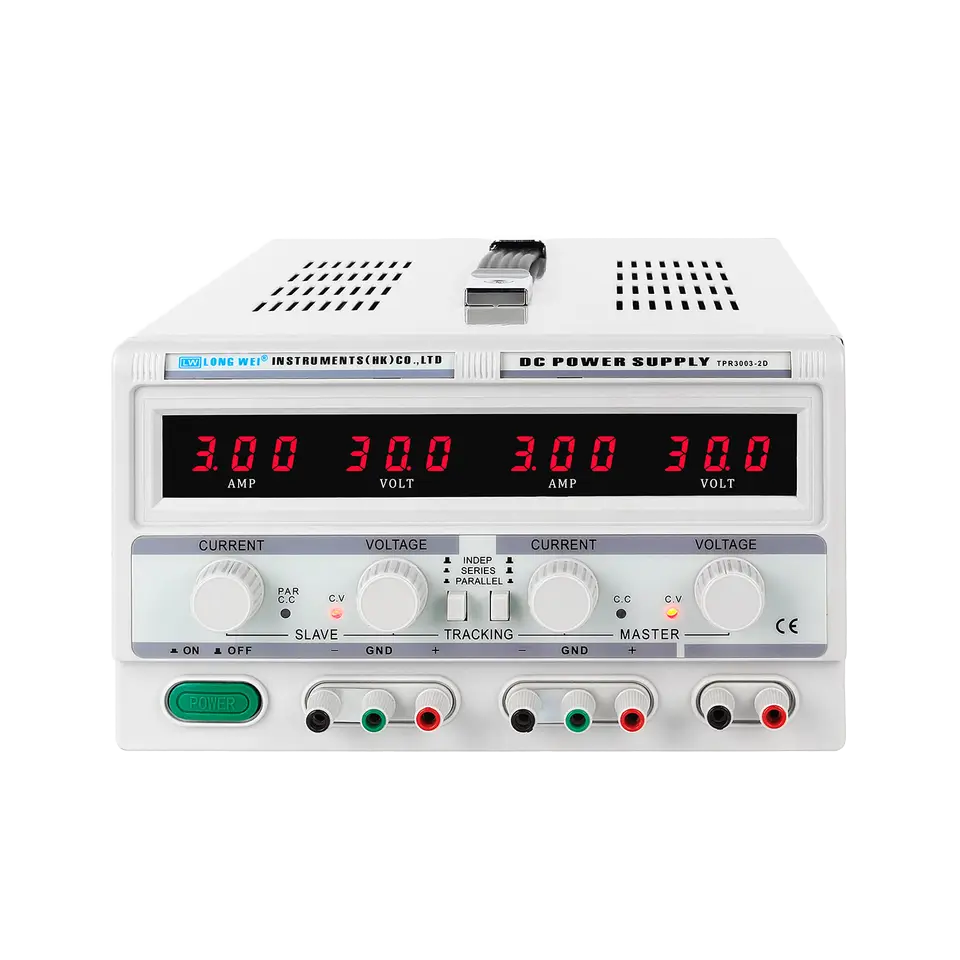 Dual Channel Linear Power Supply 30V 5A - Zasilacz laboratoryjny Longwei TPR-3005-2D, liniowy, podwójny,