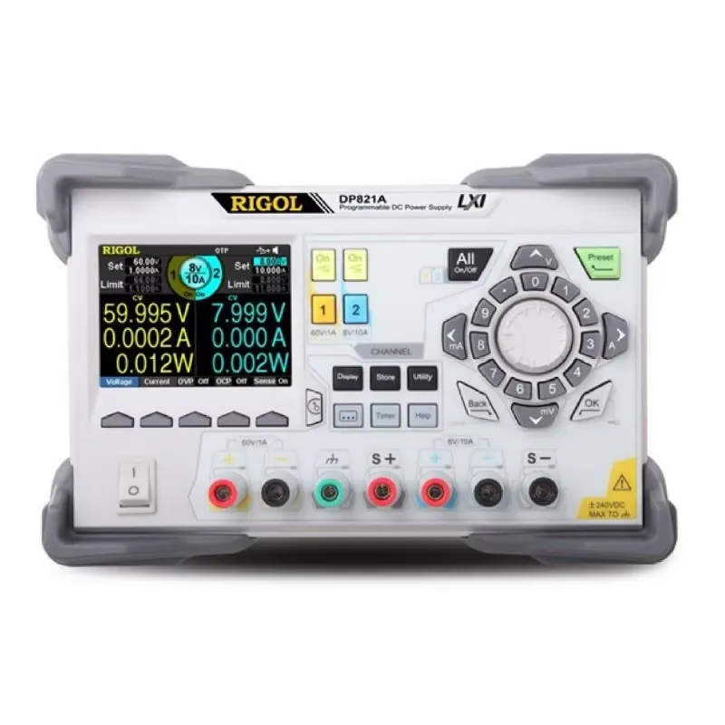 Programmable Dc Power Supply 60V 10A - Zasilacz laboratoryjny DC DP821A, dwukanałowy, programowalny