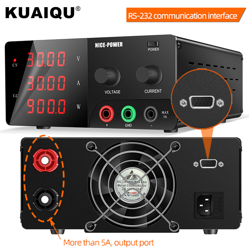 High Power 60V 20A Bench Power Supply - Zasilacz laboratoryjny DC o dużej mocy