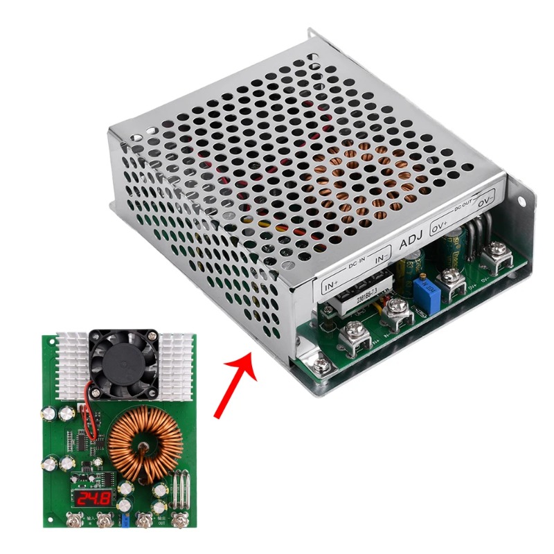 Step Down Dc Power Supply Module 1000W - Konwerter DC-DC Buck 1000W 50A, regulowany