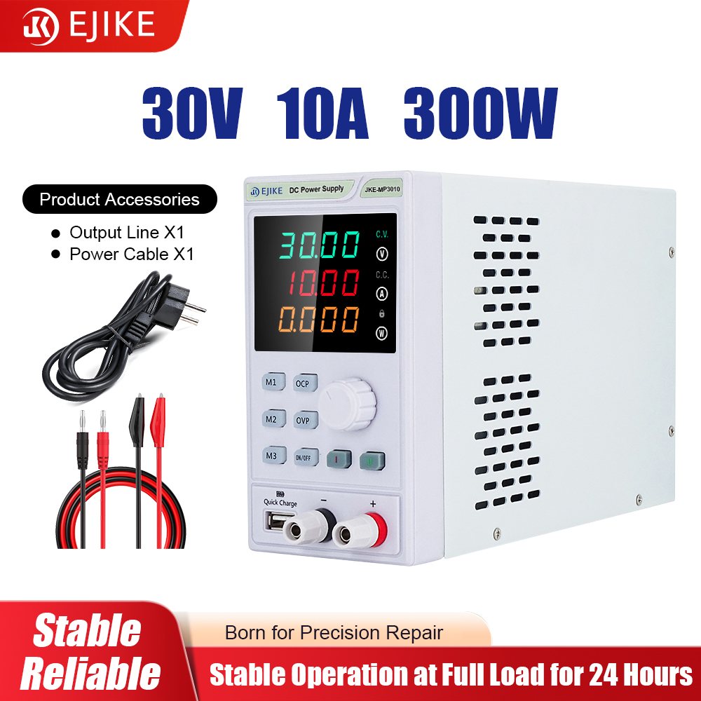 Programmable Dc Power Supply 60V 10A - Zasilacz laboratoryjny EJIKE DC 300W, programowalny,