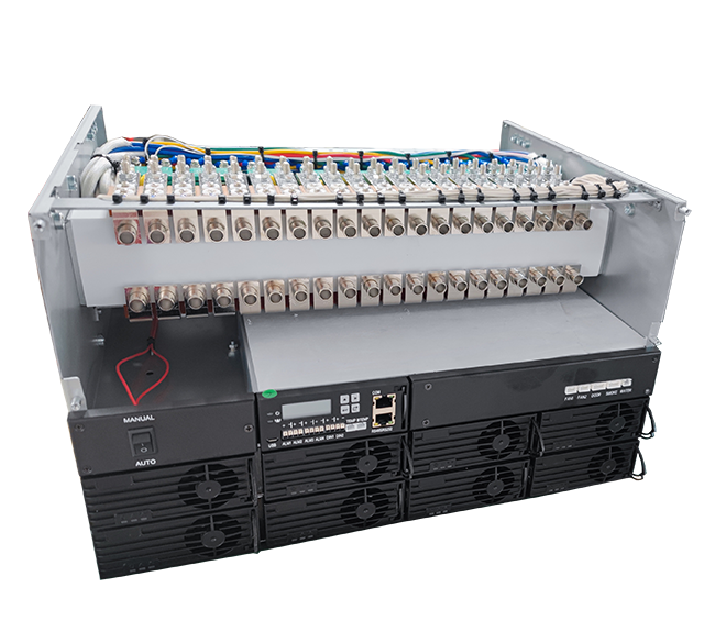 Telecom Dc Power Supply 48V 50A - Zasilacz telekomunikacyjny 19-calowy do montażu w