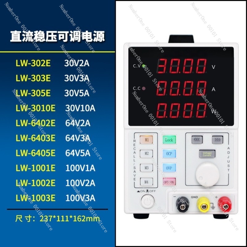 Regulowany Programowalny Zasil – Programmable Dc Power Supply 60V 10A recenzja i cena