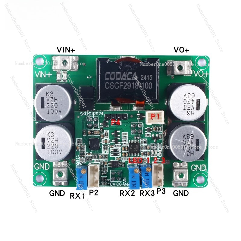 Moduł zasilania DC-DC synchron – Step Down Dc Power Supply Module 1000W recenzja i cena