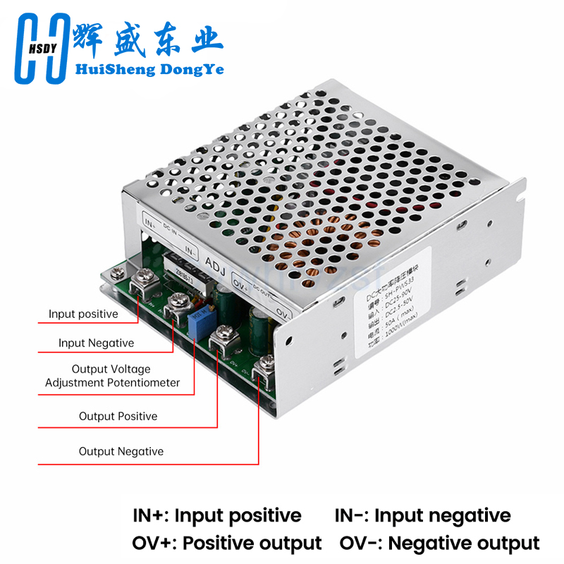 1000W 50A Moduł obniżający nap – Step Down Dc Power Supply Module 1000W recenzja i cena
