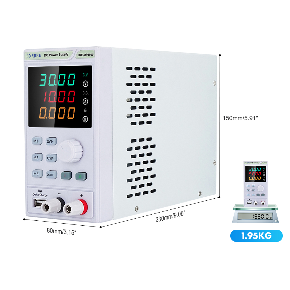 Zasilacz laboratoryjny EJIKE D – Programmable Dc Power Supply 60V 10A recenzja i cena